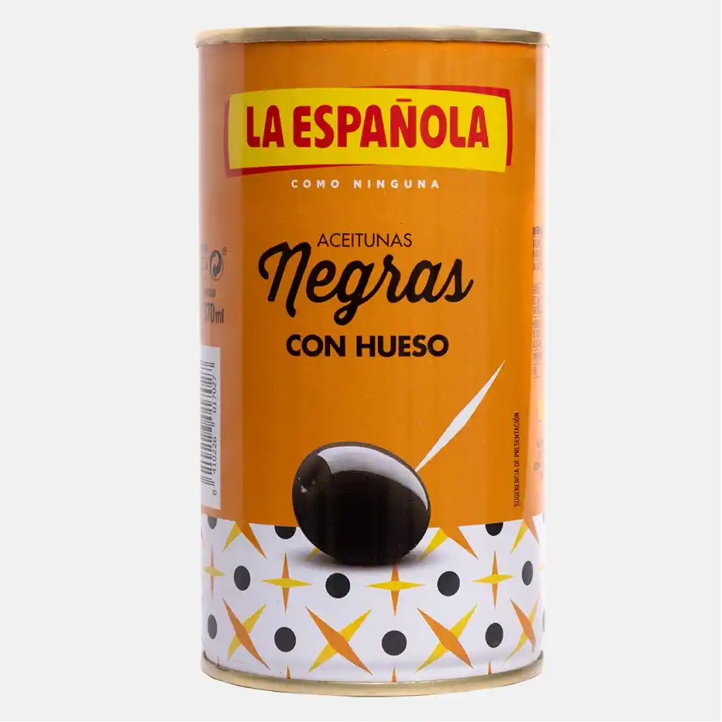 Aceitunas Negras Tarro 3 KG de la marca La Española