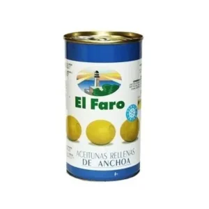 Aceitunas Rellenas Faro 2 KG Lata (600)
