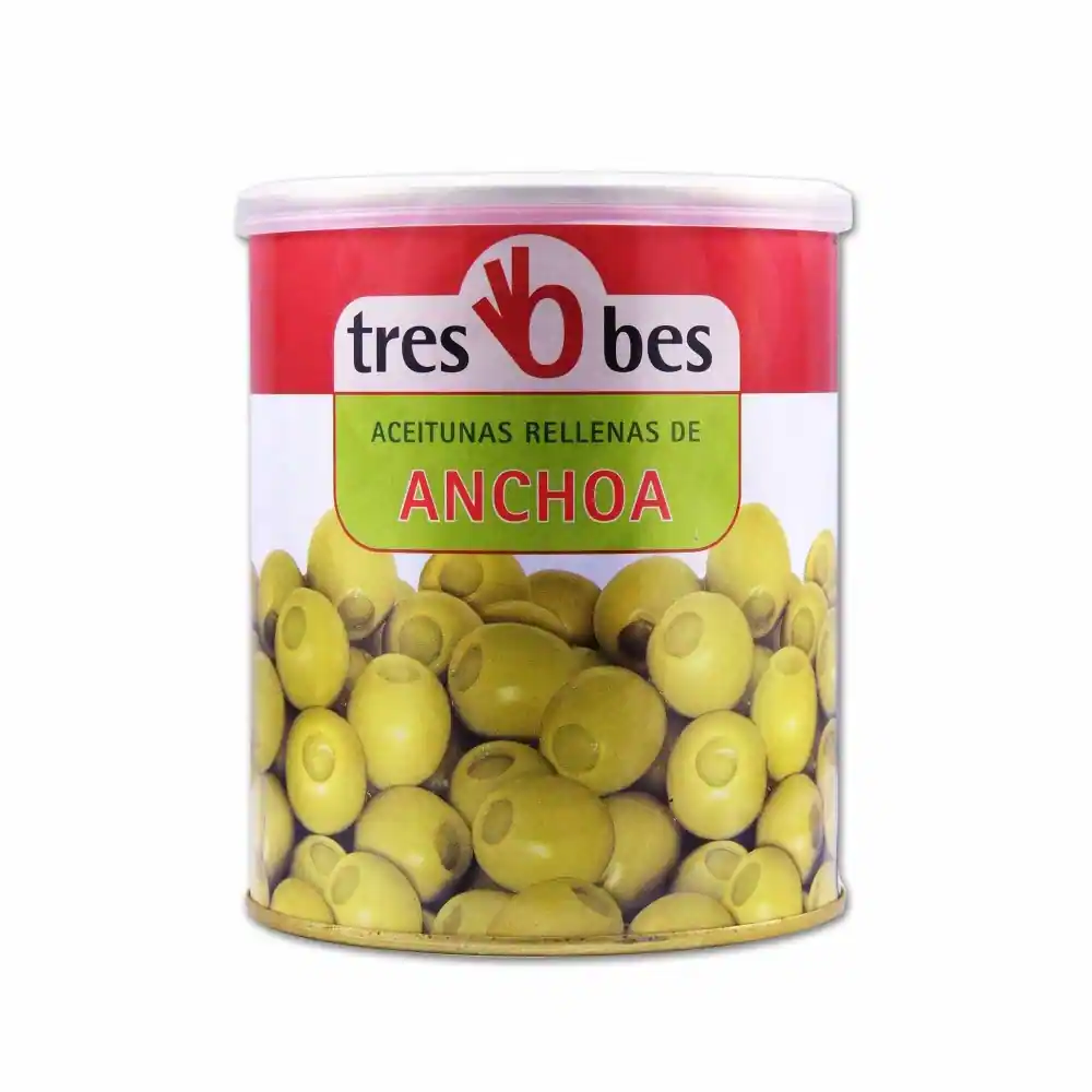 ACEITUNAS RELLENAS TRES BES 1 46 kg
