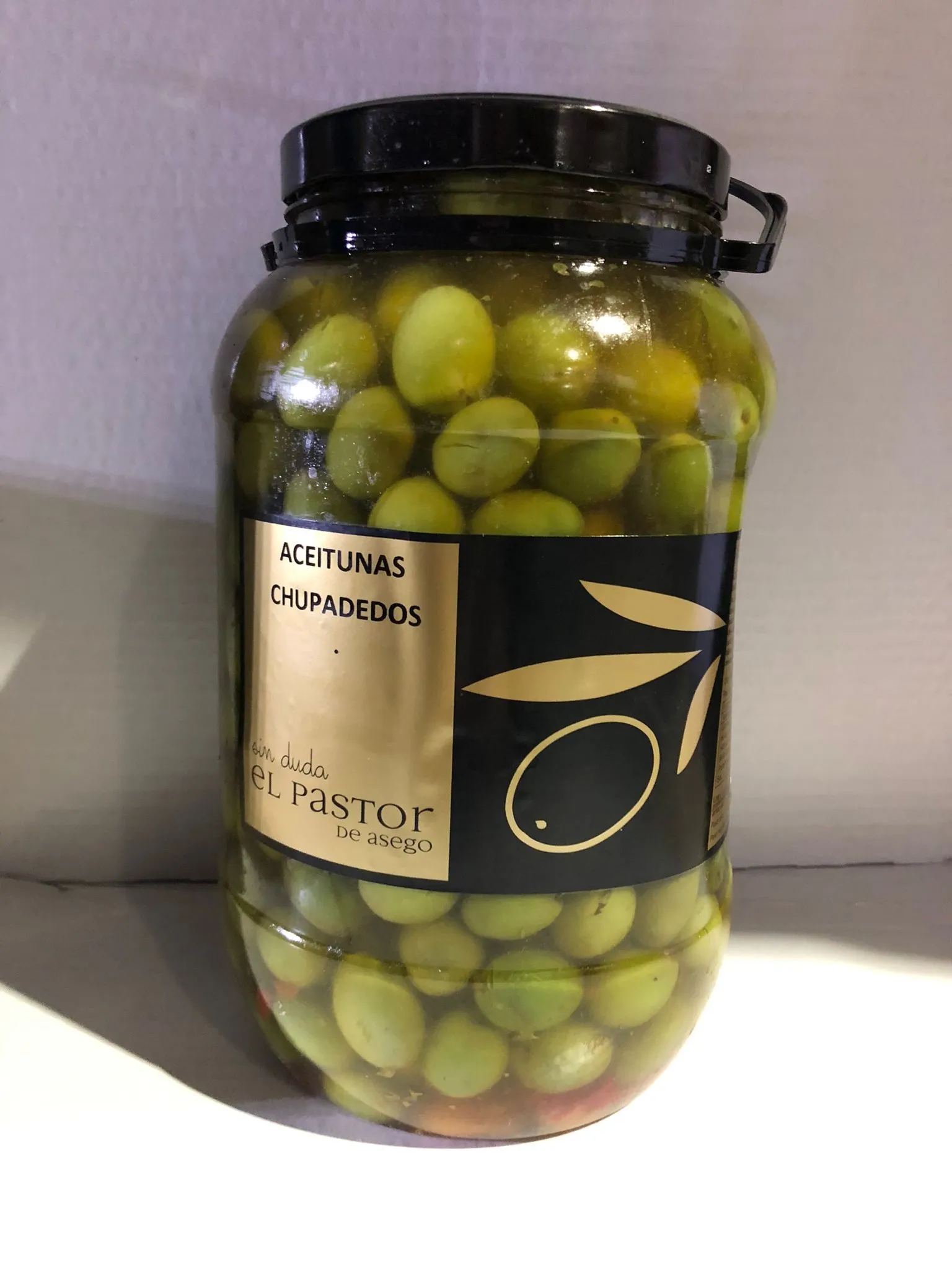 Aceitunas Chupadedos Pastor 3 kg