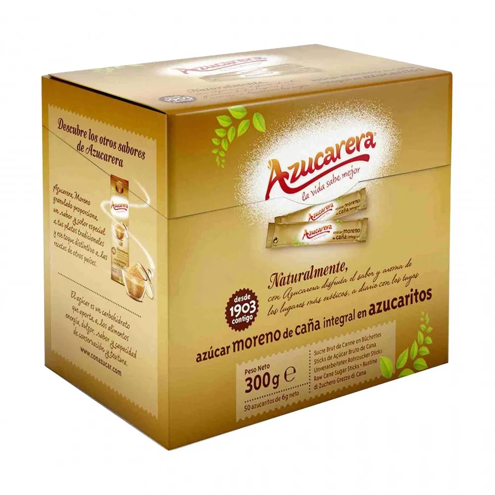 Azúcar Moreno 500 Sobres 6 g