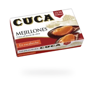 Mejillones Cuca Escabeche 12/16 Ol 120