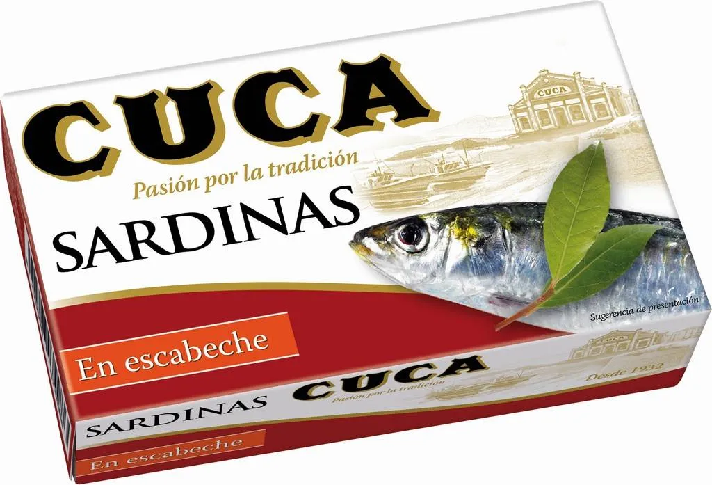 Sardinas Cuca Escabeche 3-4 R-125