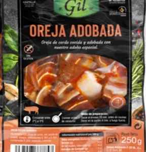 Oreja Adobada Gil Vacío Alimentac 250 g