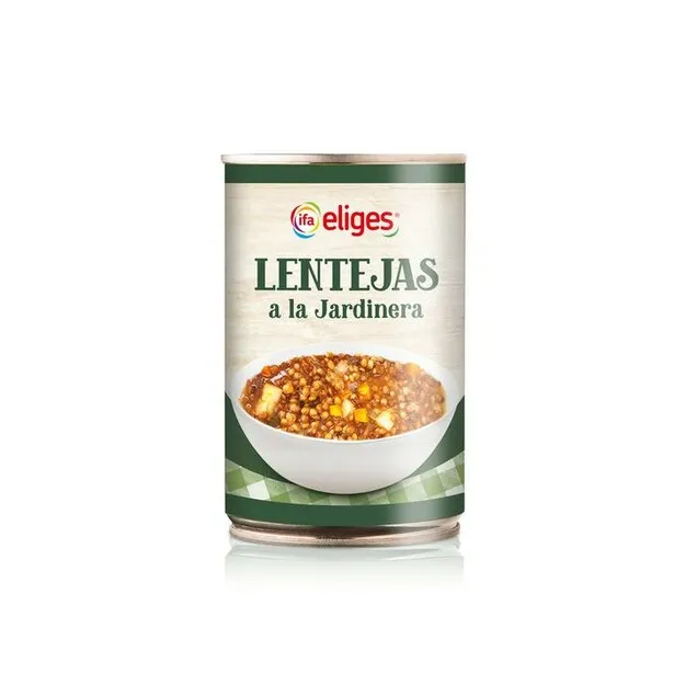 Lentejas Jardinera+arroz Huertas 1/2 kg
