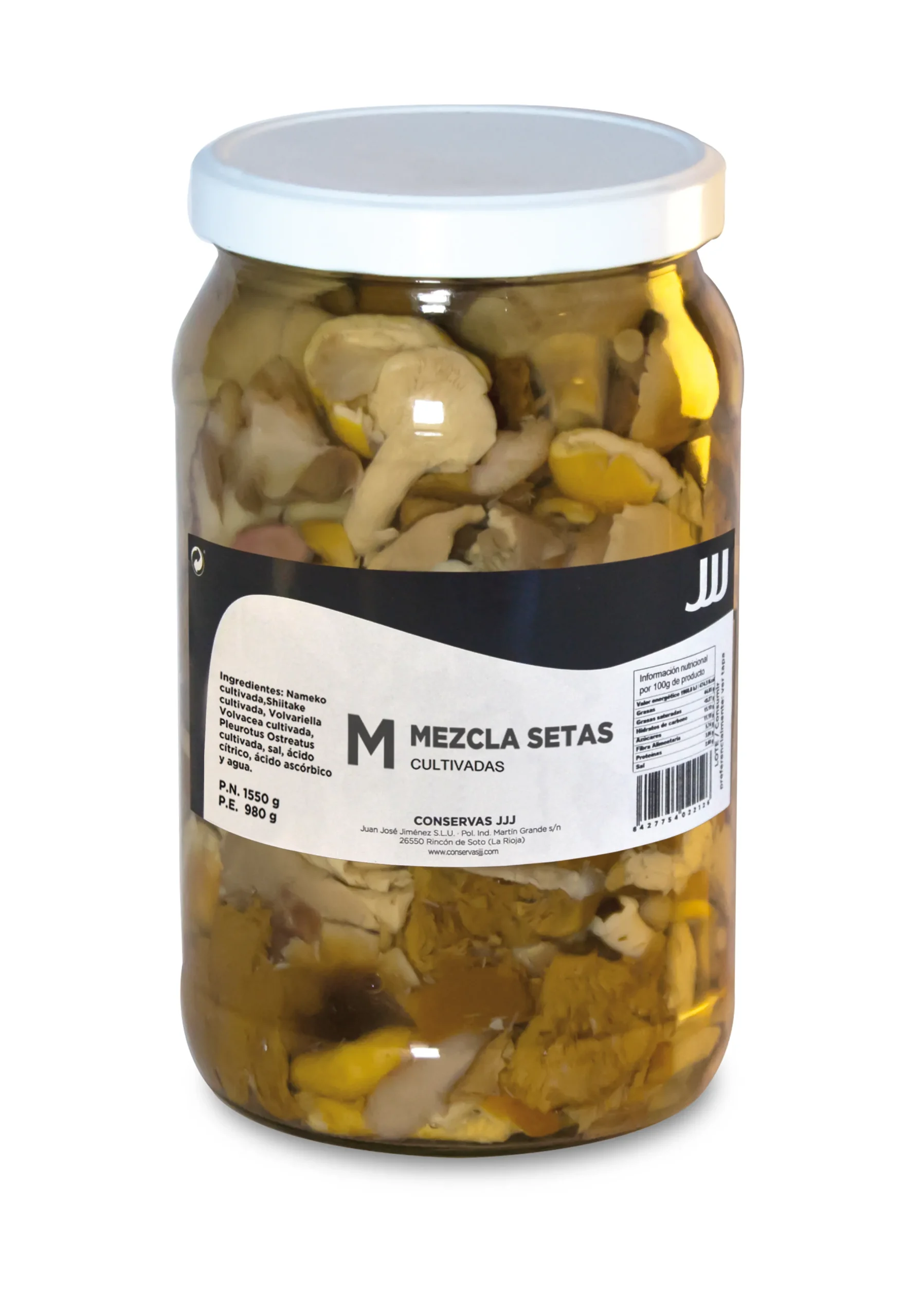 Mezcla Setas Jjj 1/2kg en Tarro