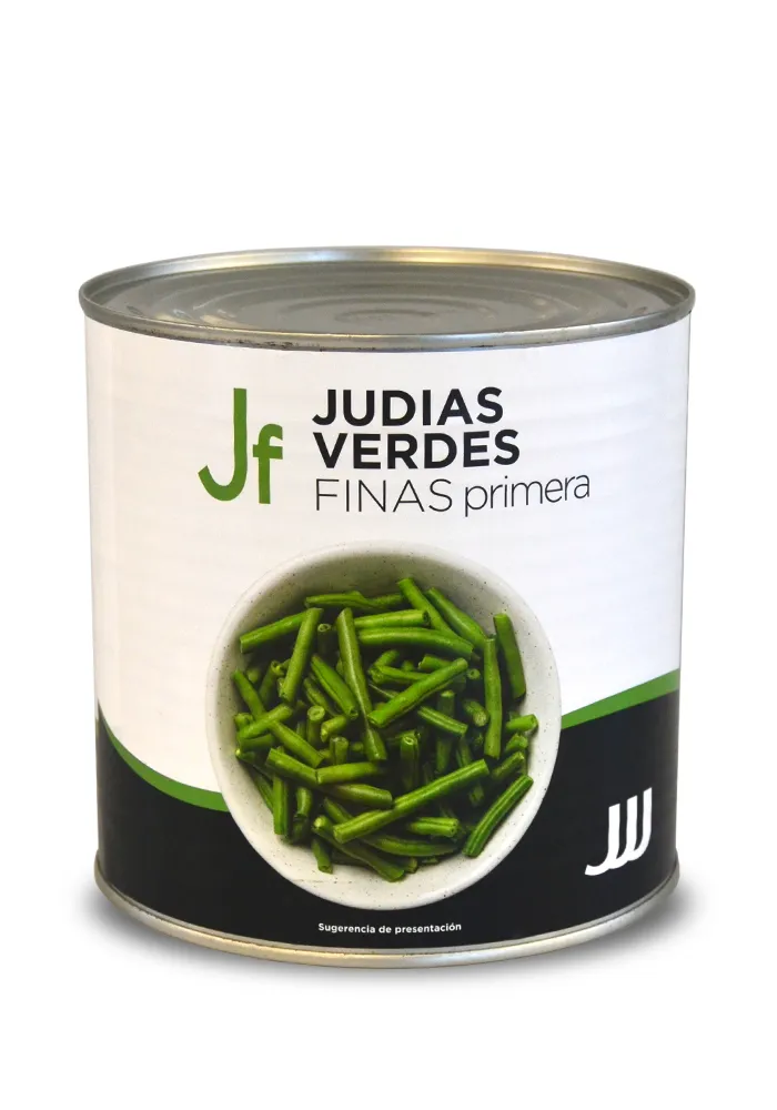 Judías Verdes Finas Jjj en Lata 3 kg