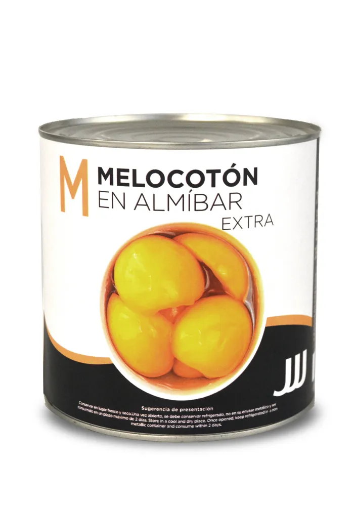 Melocotón en Almíbar Jjj 3kg Extra 30/40