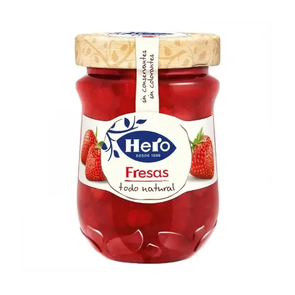 Confitura Hero Fresa Cristal 345 g
