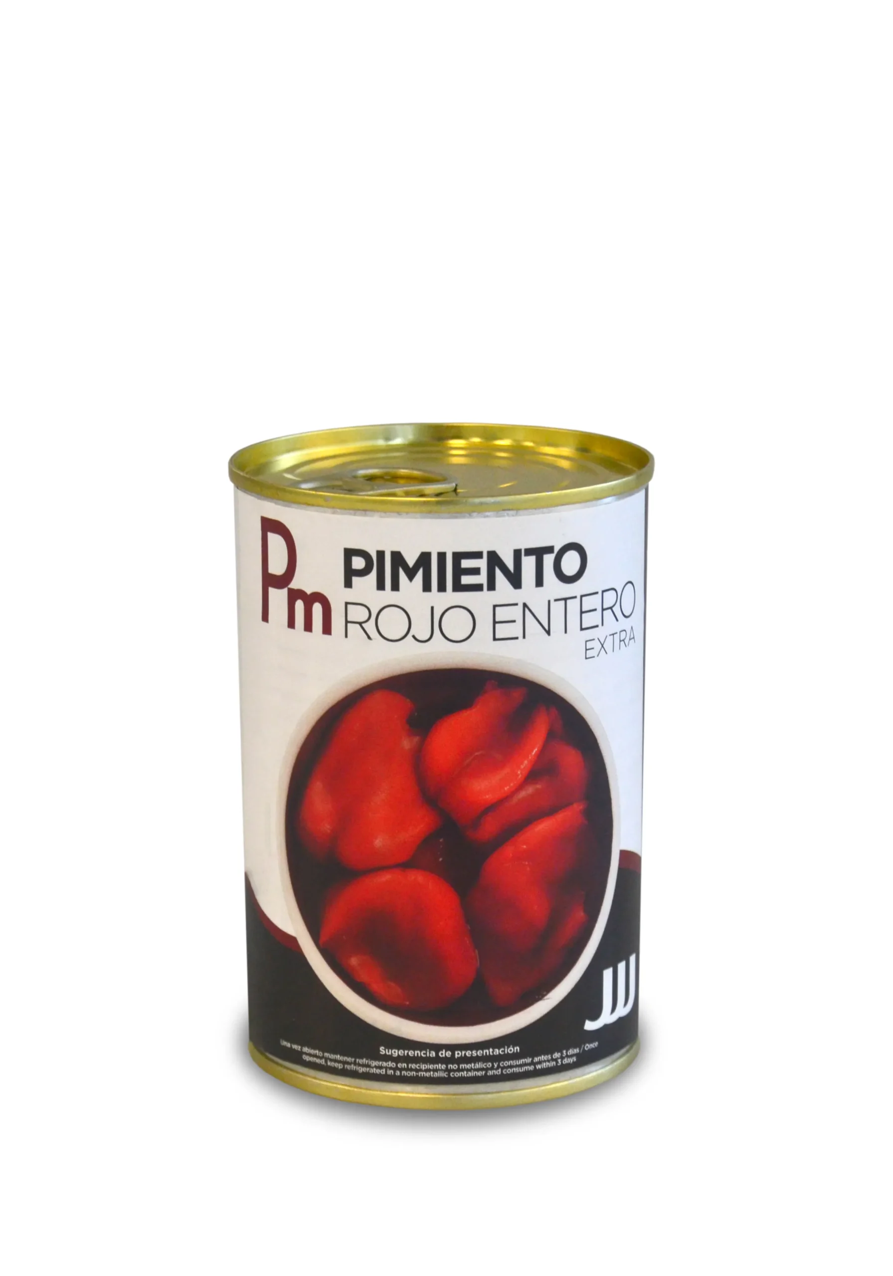 Pimiento Morrón Jjj 1/2 KG en Lata 2 kg