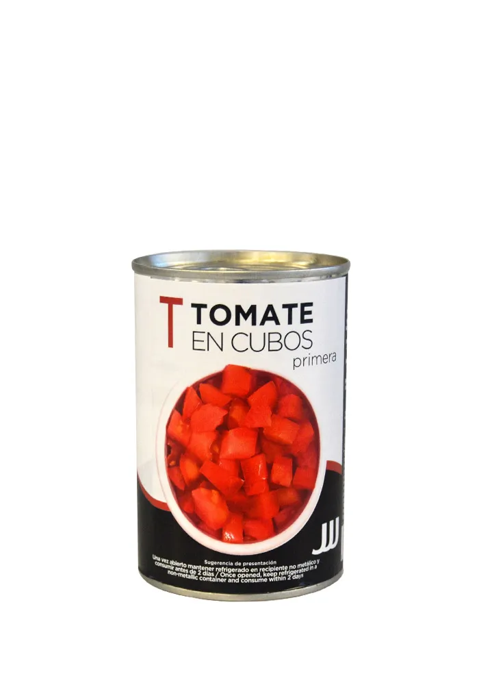 Tomate Troceado Jjj 1/2 KG Lata