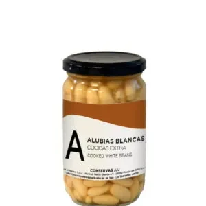 Alubias Blanca Jjj en Tarro Cristal 290 g
