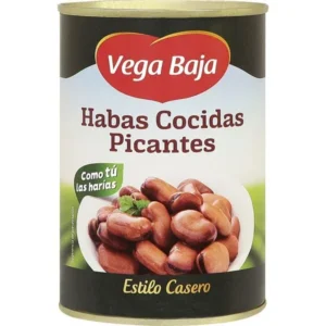 Habas Picantes Vega Baja 1/2 en Lata 240 g