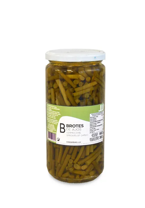 Brotes de Ajos en Tarro Jjj 720 g