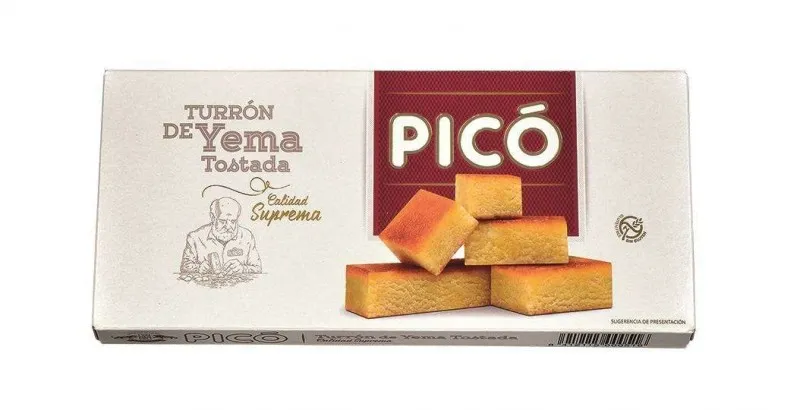 Turrón Yema Tostada Pico 200 Grs