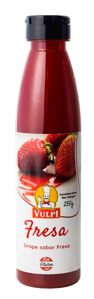 Sirope Fresa Vulpi 1200 ml