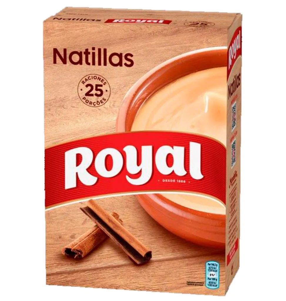 Natillas Caseras Royal 100 Grs