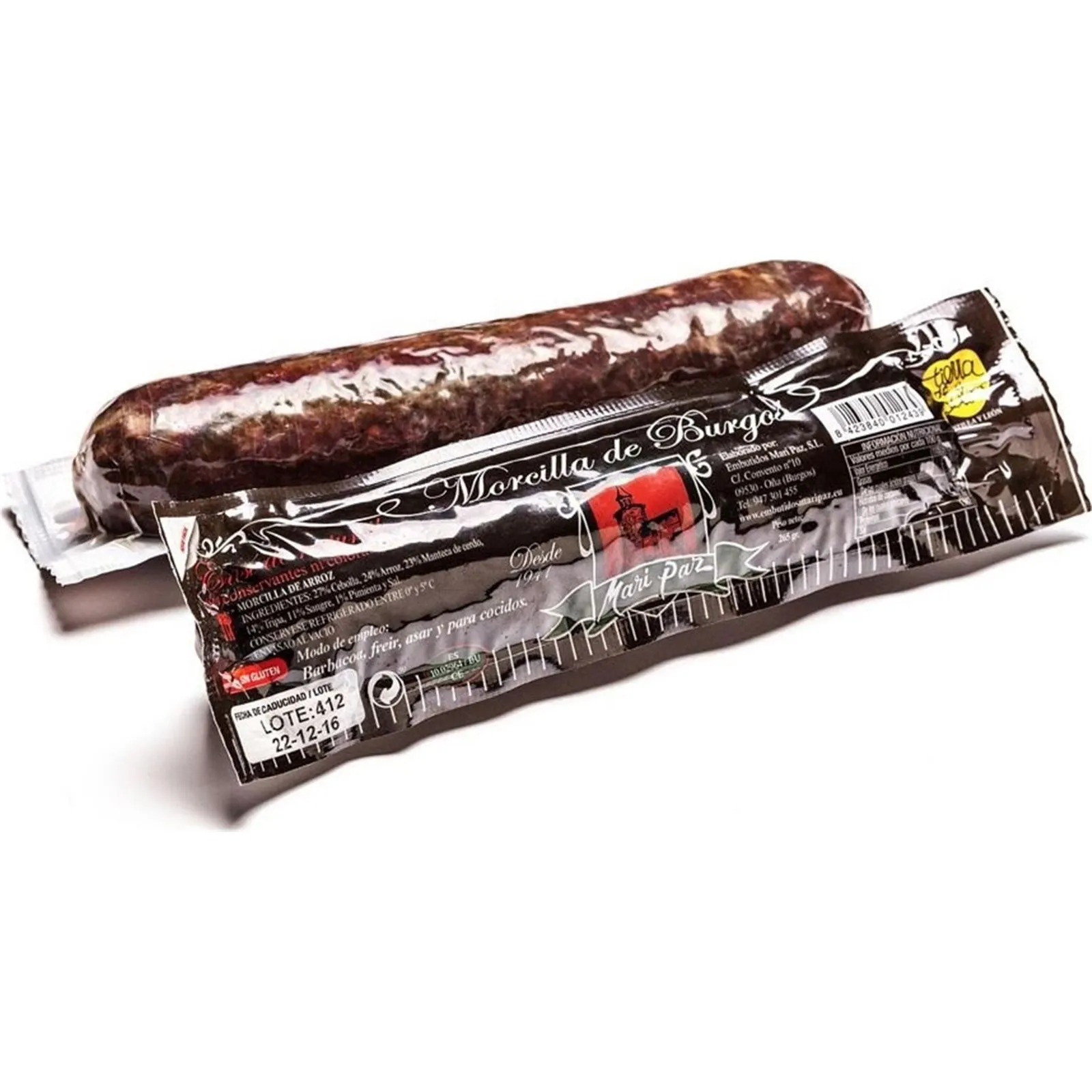 Morcilla de Burgos La Espesa