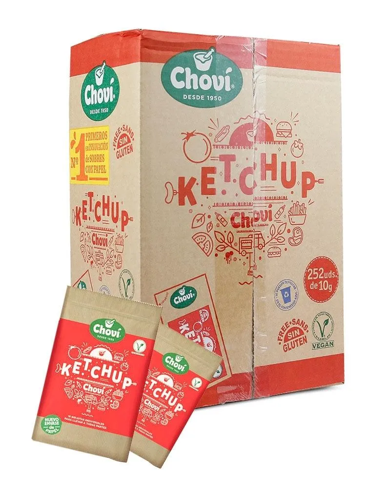 Ketchup Chovi Sobres 252 Unid.