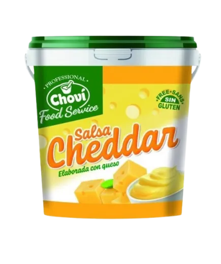 Salsa Cheddar Ambiente Chovi Cubo 1 kg