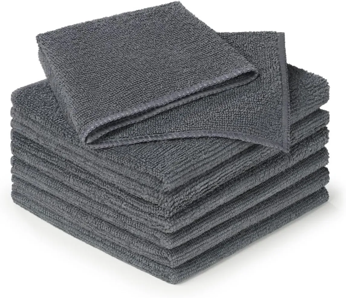 Bayeta Microfibra Gris Paq 10 Pla 38x36