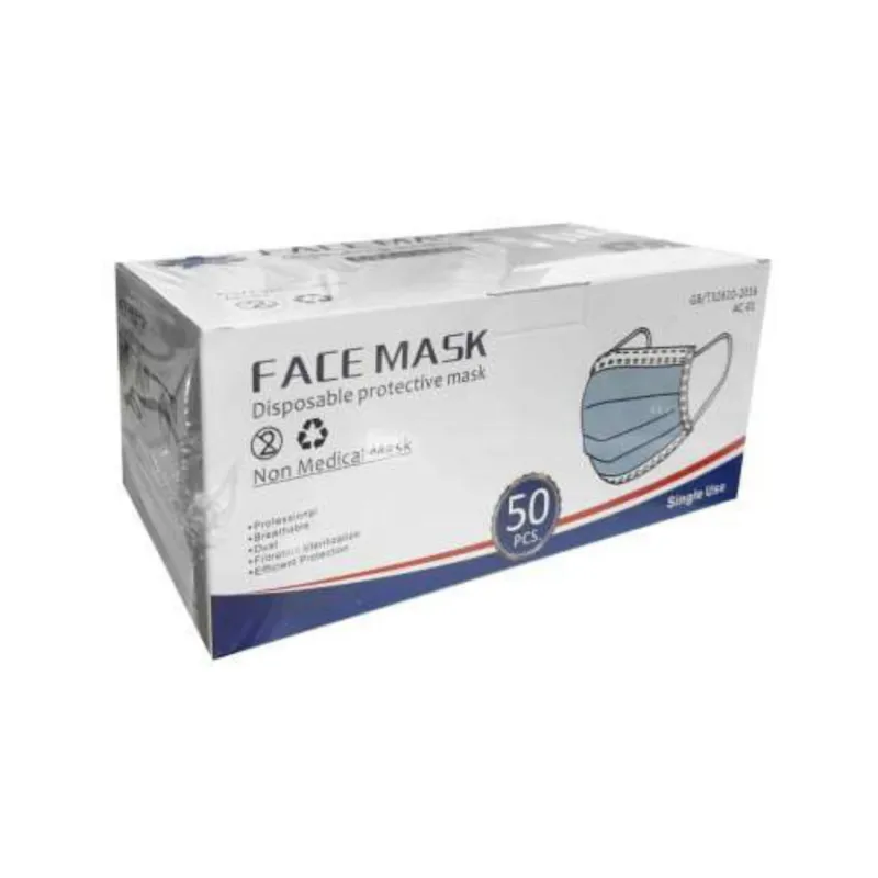 Mascarilla Higiénica Estuche 50 Unid