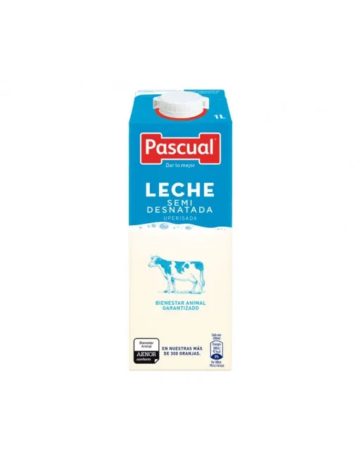 Leche Pascual Semi 1 L Brik C/6