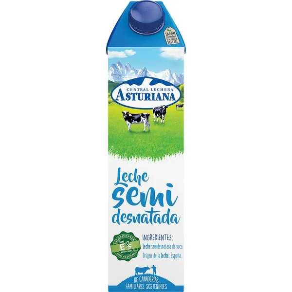 Asturiana Mg Desnatada en Brik . 1 l