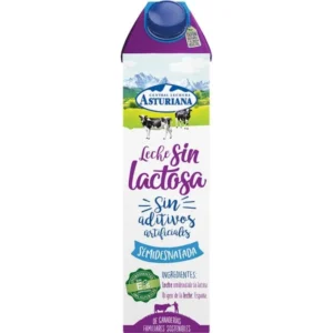 Asturiana S/lactosa Semi 1 Litro