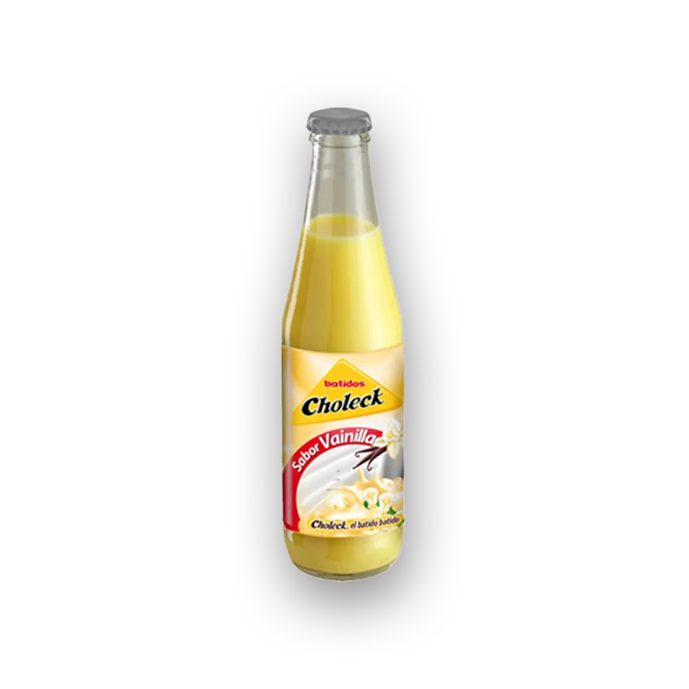 Choleck Vainilla 200 en pack 12 Unid Cristal