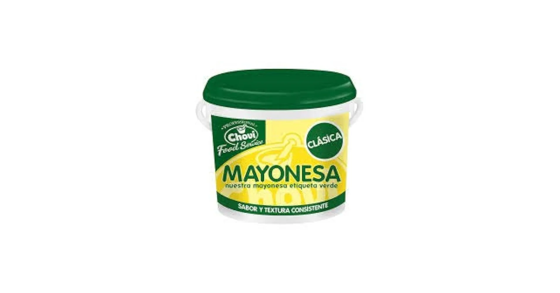 Mayonesa Chovi en Tarro Cubo E Verde 2 kg