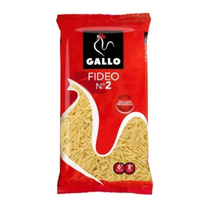 Fideos Gallo N 2 en pack 1/4