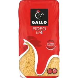 Fideos Gallo N 4 en pack 1/4