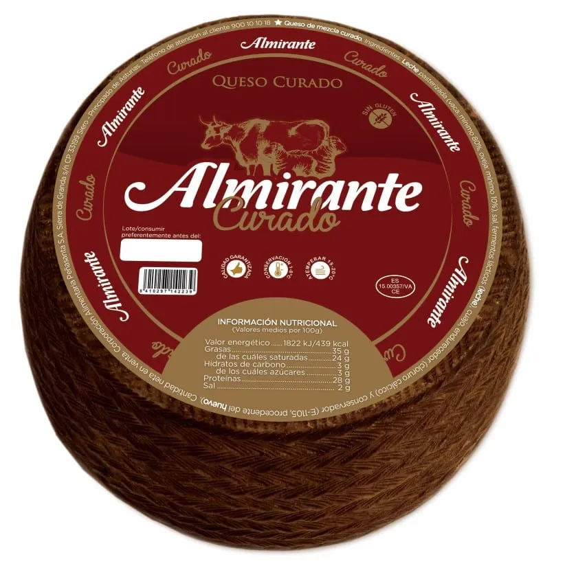 Queso Curado Sanabria 1/2 Piezas 1,5 kg