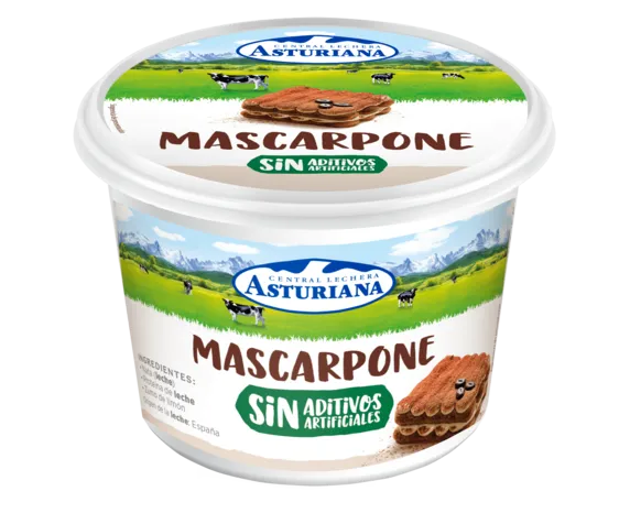 Queso Mascarpone Asturiana 500 Grs