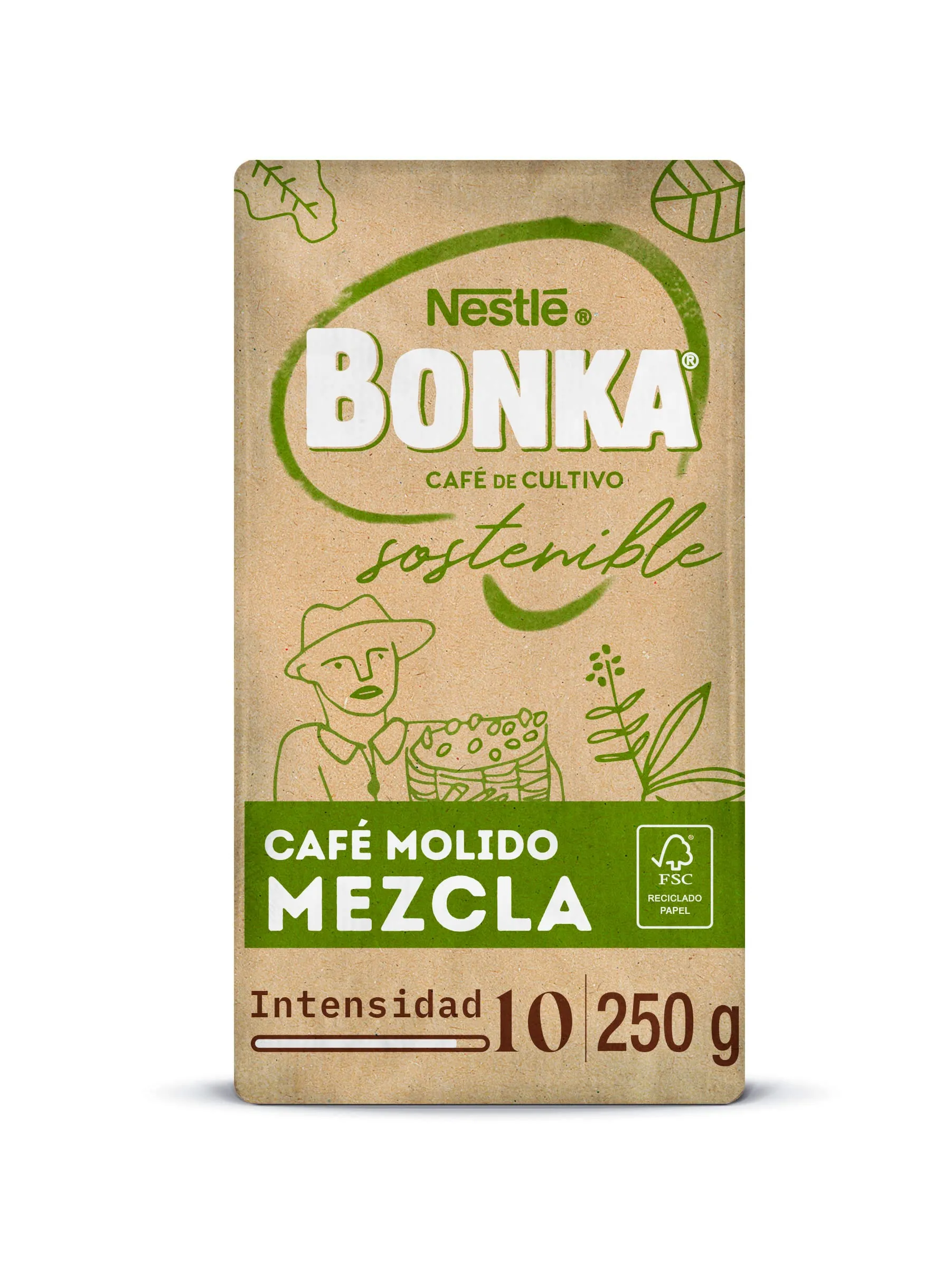 Café Bonka Mezcla Molido 1/4