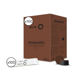 Cápsulas Delta Q Magnetic+Azúcar en pack 100