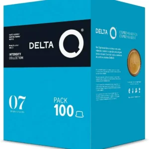 Cápsulas Delta Q Descafeinado + Azúcar 100