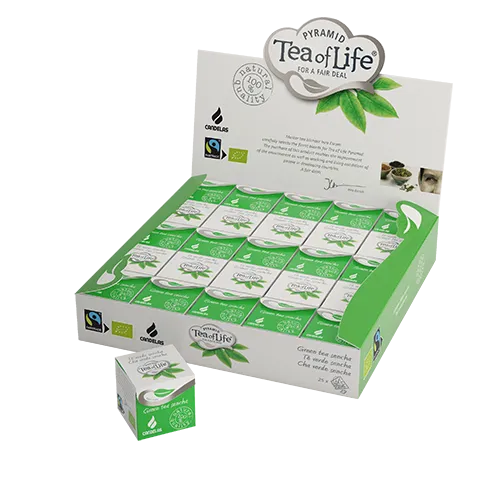 Te Verde Candelas Cubo OF Life