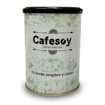 Cafesoy TE Verde Jenjibre Pirámide en pack 20