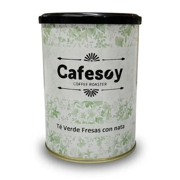 Cafesoy TE Verde Fresas Nata Piramide 20