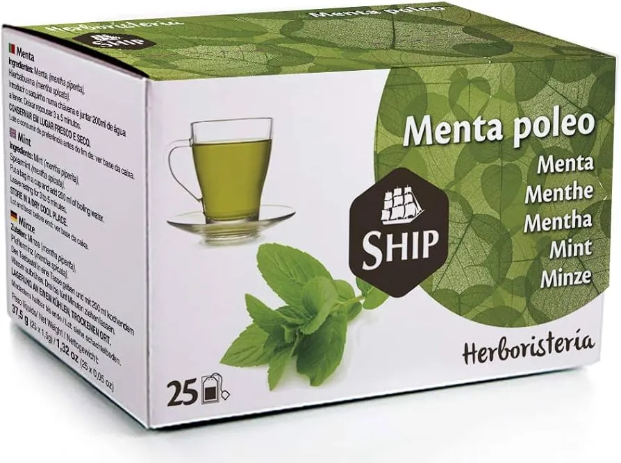 Poleo Menta Ship Estuche 25 Sobres