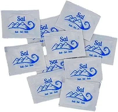 Sal Monodosis 1 Gramo en pack 1000 U