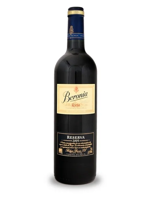 Rioja Beronia Crianza 3/4 blanco Beronia