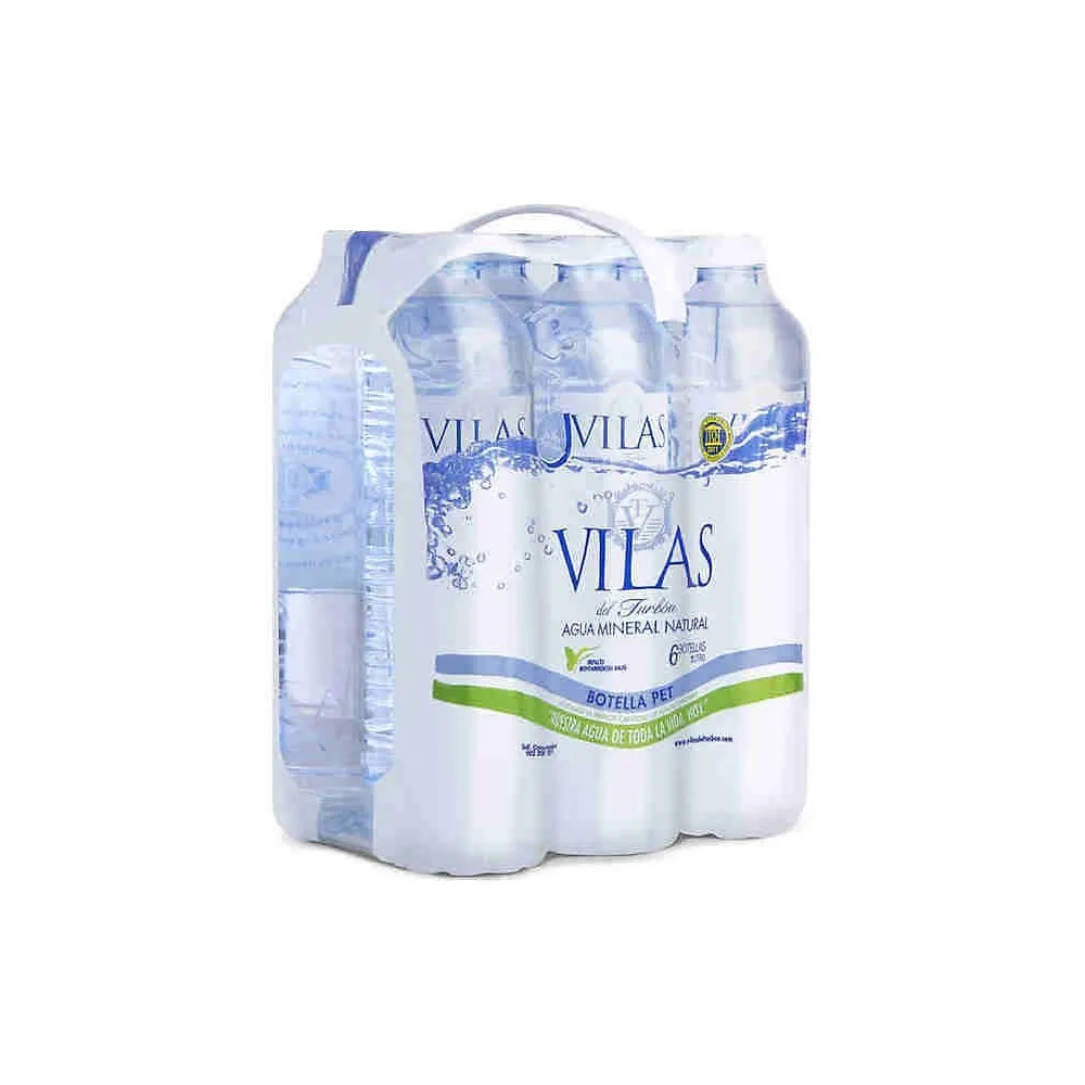 Agua Vilas Del Turbon Pet 1 l (pack de 6)