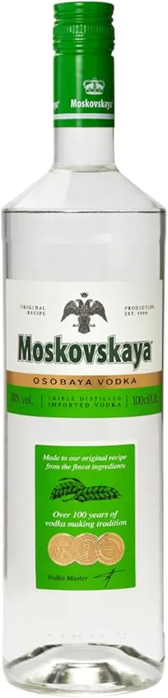Vodka Moskovskaya Triple Destilled 70 cl