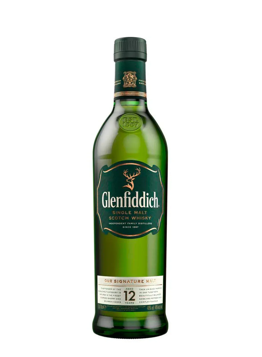 Whisky Glenfiddich 12 Años 70 cl