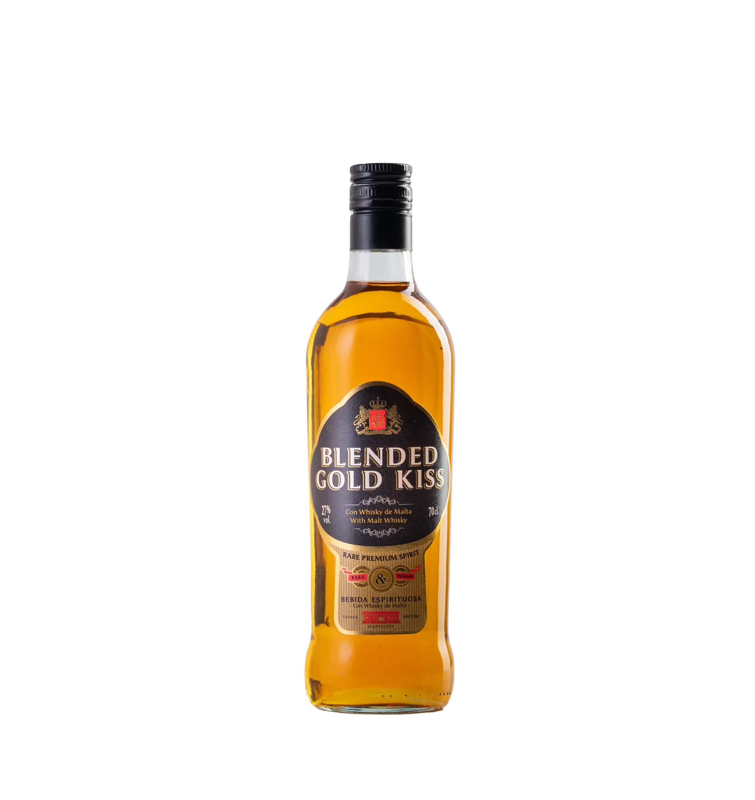Whisky Blended Gold Kiss 27Âº 1 l