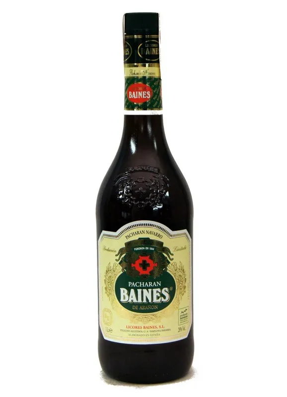 Pacharán Baines Verde 1 l