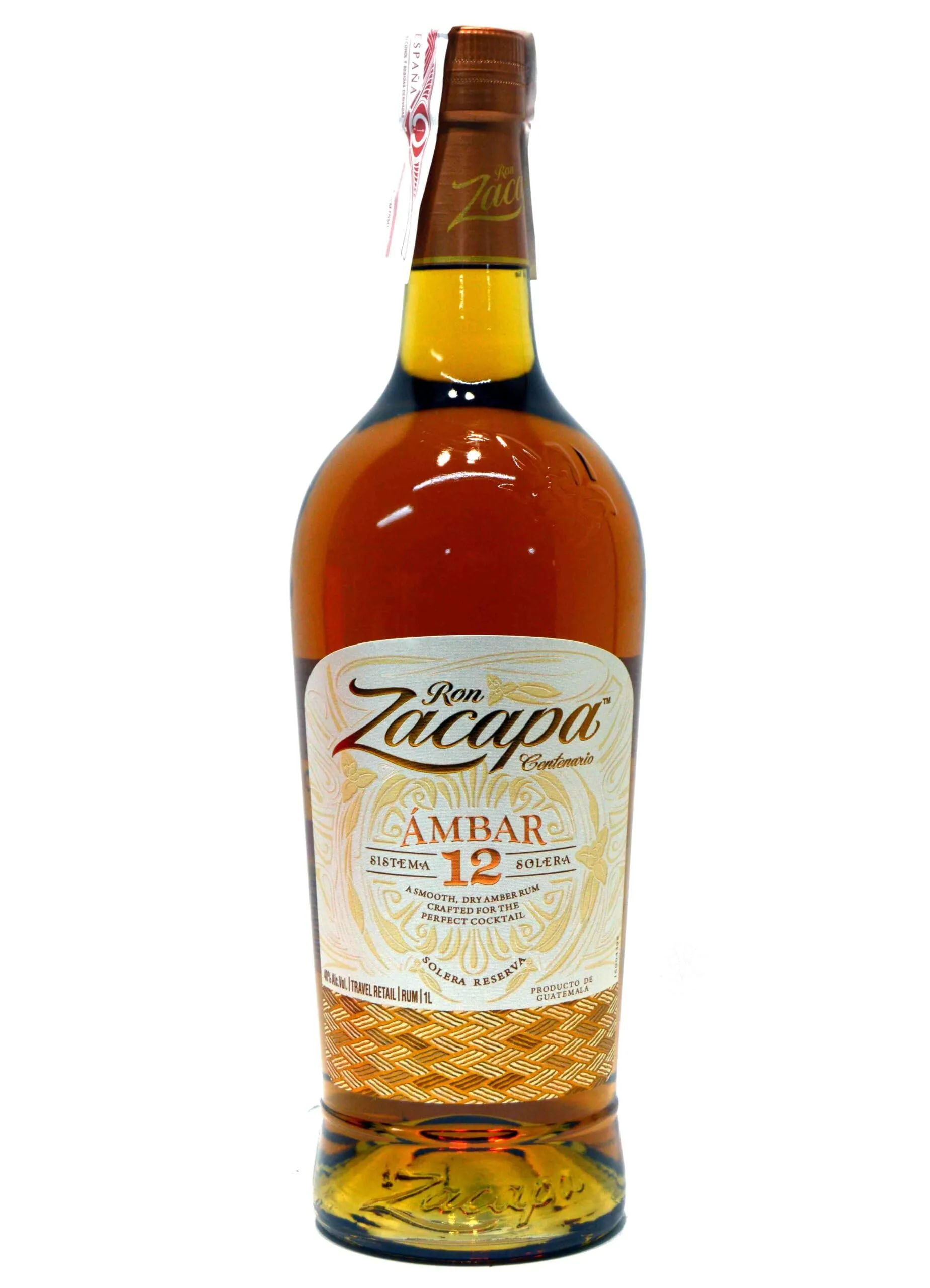 Ron Zacapa 12 Años Ambar Solera 1 l